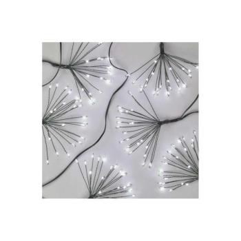 LED fényfüzér – fürtök, nano, 5,2 m, beltérre, hideg fehér, időzítő, IP20, EMOS, D3AC09 kép