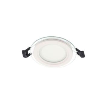 LED kerek üveg panel süllyeszthető LENA-RG Φ100x40mm 6W 600lm 6000K (hideg fehér) 2023420 VITO kép