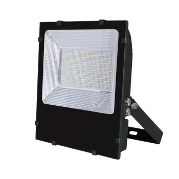LED kettős feszültségű reflektor csatlakozóblokkal, feketetel, 3 év garancia, 100W, 6000K, hideg fehér, 9000 lm, IP65, Optonica, 5277 kép