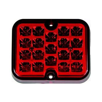 LED ködlámpa SINGLE LED / 1,9W / 12V IP67 piros TT.12009 kép