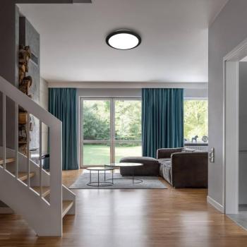 LED külső mennyezeti világítás 3766015 IP44 fekete kép
