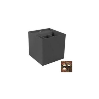 LED Kültéri fali lámpa 2xLED/3W/230V IP54 antracit KIRA GREY kép
