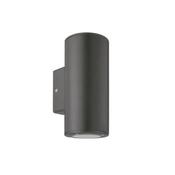 LED kültéri fali lámpa ADRIA R2 GU10 Φ76x186x99mm IP54 műanyag antracit 3230620 VITO kép