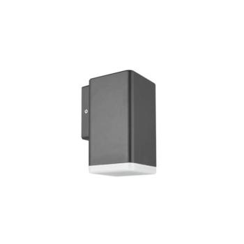 LED kültéri fali lámpa ADRIA SQL1 4W 260lm 4000K (természetes fehér) IP65 76x155x99mm antracit 3230570 VITO kép