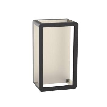 E336 LED kültéri fali világítás, grafit színű, alumínium, PC, 3 000 K kép
