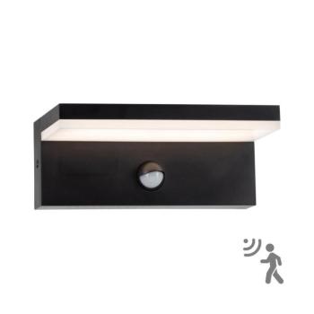 LED Kültéri fali lámpa érzékelővel TESA LED/10W/230V IP54 fekete 324054 kép