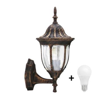 LED kültéri fali lámpatest FLORENCJA 1xE27/10W/230V IP43 SA0154+BG0208 kép