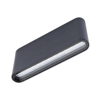 LED Kültéri fali lámpa FLOW 2xLED/6W/230V IP54 fekete SKU013068 kép