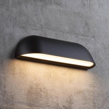 LED kültéri fali lámpa Front 26, fekete kép