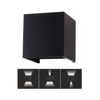 LED Kültéri fali lámpa LED/11W/230V 3000K IP65 fekete 218529 kép