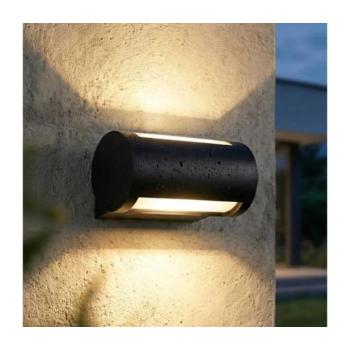 LED kültéri fali lámpa LED/13W/230V IP65 fekete SCD 05 L kép