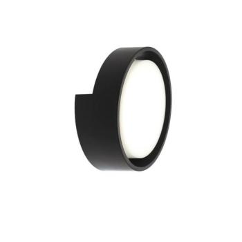 LED kültéri fali lámpa mikrohullámú érzékelővel ORI-W1 12W 1056lm 4000K (természetes fehér) IP65 Φ170x68mm fekete 2025610 VITO kép