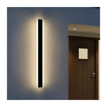 LED kültéri fali lámpa MIRANA S LED/25W/230V 4000K IP44 120 cm fekete 004719 kép