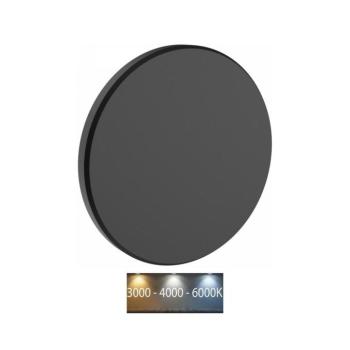 LED kültéri fali lámpa PIATTA LED/9W/230V 3000/4000/6000K IP44 fekete 003029CCT_PW kép