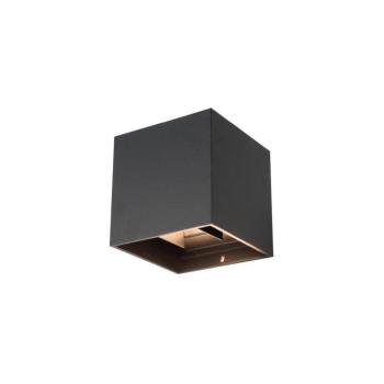 LED kültéri fali lámpa RIKO 2xLED / 4W / 230V fekete IP44 KTLORO2X4CBC kép