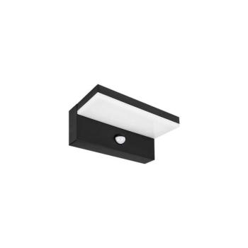 LED kültéri fali lámpatest érzékelővel LED/9W/230V 4000K IP44 fekete HESTIO LED PIR kép