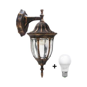 LED kültéri fali lámpatest FLORENCJA 1xE27/10W/230V IP43 SA0542+BG0208 kép