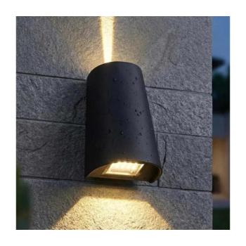 LED kültéri fali lámpatest LED/11W/230V IP65 fekete SCD 06 U kép
