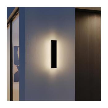 LED kültéri fali lámpatest MIRANA LED/8W/230V 4000K IP44 30 cm fekete 004720 kép