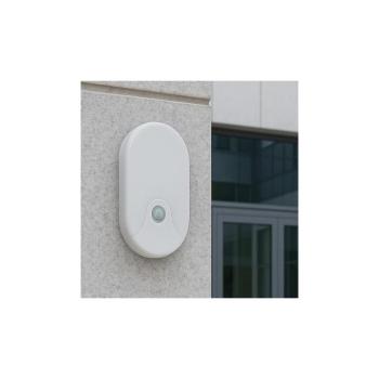 LED kültéri fali lámpatest mozgásérzékelővel LED/18W/230V IP44 fehér 008 0001269 kép