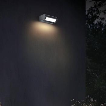 LED kültéri fali világítás CMD 9052, szélesség 18 cm, antracit, IP65 kép