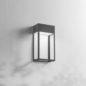 LED kültéri fali világítás Edo, sötét szürke, fém, 30 cm, IP65 kép