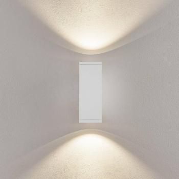 LED kültéri falilámpa ShoreLine Pro Square up/down, fehér kép