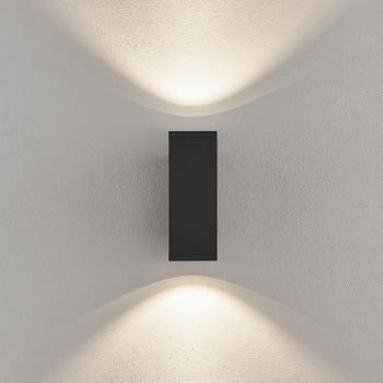 LED kültéri falilámpa ShoreLine Pro Square up/down, sötét szürke kép