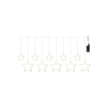 LED kültéri fénylánc 125xLED/1,9m IP44 meleg fehér DCGW17