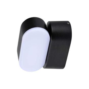 LED Kültéri flexibilis fali lámpa LED/5W/230V 4000K IP65 fekete 218289