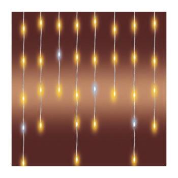 LED kültéri karácsonyi fényfüzér 1200xLED/230V 25x0,56 m IP44 meleg fehér/hideg fehér 5005623 kép