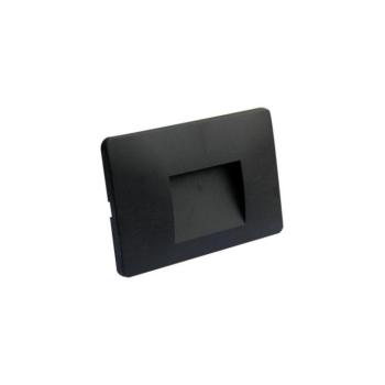 LED kültéri lépcsővilágítás MINO 3W 150lm 3000K (meleg fehér) 134x85x13 fekete 3410420 VITO kép