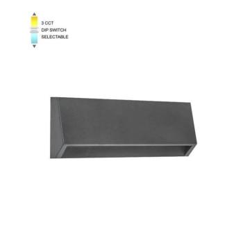 LED kültéri lépcsővilágító ADRIA-ST 4W 244/276/248lm 3xCCT IP65 80x220 antracit 3230461 VITO kép