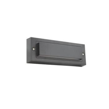 LED kültéri lépcsővilágító ADRIA ST1P 6W 150lm 4000K (természetes fehér) IP65 255x90x30mm műanyag antracit 3230640 VITO kép