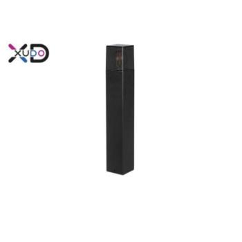 LED lámpa , állólámpa , kültéri lámpa , fekete , IP44 , E27-es foglalattal , üveg , 50cm , XUDO kép