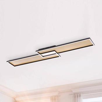 LED lámpa Amara, két téglal. a., fek. színű kép
