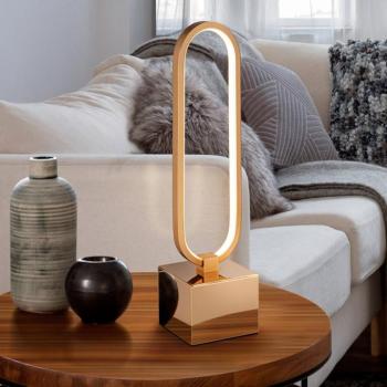 LED lámpa Colette, gyönyörű kialakítás rózsaarany kép