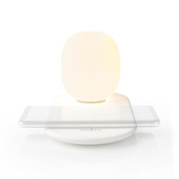 LED Lámpa drótnélküli töltővel | Szabályozható – a Terméken | Qi | 10 W | Állítható fényerővel | Meleg Fehér | 3000 K kép