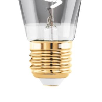 LED lámpa E27 4W ST48 2,000K izzószál füstös dim kép