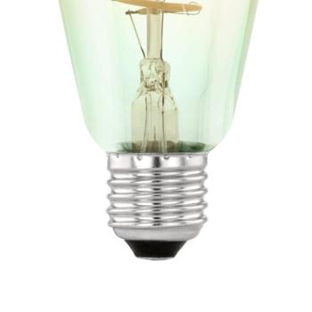 LED lámpa E27 4W ST64 820 izzószálas LED lámpa E27 4W ST64 irizáló kép