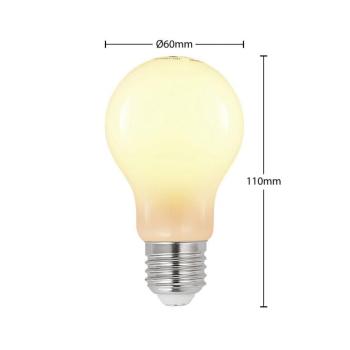 Arcchio LED izzó A60, E27, 6 W, 2700 K, opál, dimmelhető kép