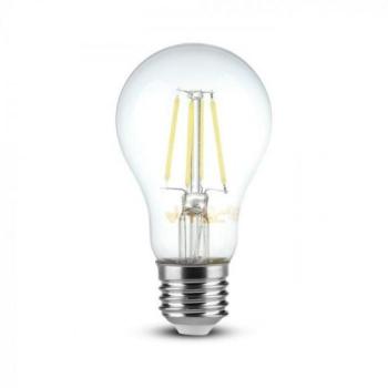 LED lámpa , égő , 10 Watt , izzószálas hatás , filament , körte , E27 foglalat , A60 , 10 Watt , meleg fehér kép