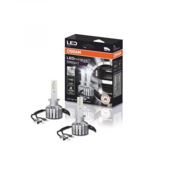 LED lámpa , égő , autó izzó , fényszóró , 2 db-os csomag , H1 , 13 Watt , hideg fehér , Plug&Play , OSRAM LEDriving TRUCK kép