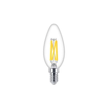 LED lámpa , égő , gyertya , E14 , 5.9 Watt , dimmelhető , 2200-2700K , meleg fehér, Philips kép
