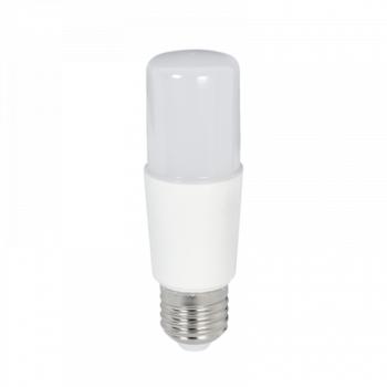 LED lámpa , égő , henger , T45 , E27 foglalat , 15 Watt , hideg fehér , Stick kép