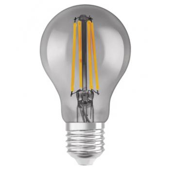 LED lámpa , égő , izzószálas hatás , filament , E27 , 6W , meleg fehér , dimmelhető , szürke , LEDVANCE Smart+ WIFI kép