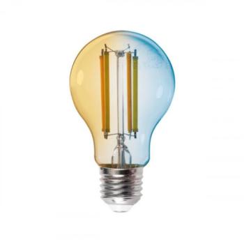 LED lámpa , égő , izzószálas hatás , filament , E27 , 7 Watt , CCT , dimmelhető , WIFI/Bluetooth , KANLUX SMART , TUYA kép