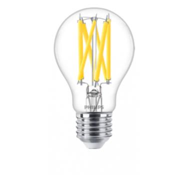 LED lámpa , égő , izzószálas hatás , filament , E27 foglalat , 10.5 Watt , meleg fehér , 2200-2700K , CRI>90 , DimTone , Philips , Master kép