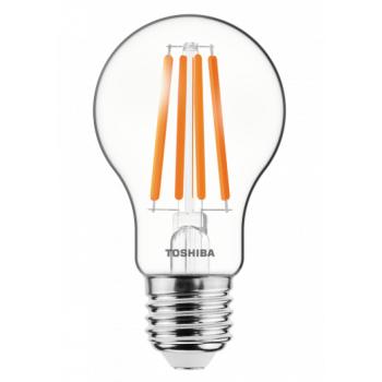 LED lámpa , égő , izzószálás hatás , filament , E27 foglalat , A60 , 11 Watt , dimmelhető , meleg fehér , TOSHIBA , 5 év garancia kép