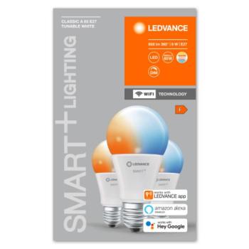 LED lámpa , égő , kis gömb , 3 x E14 , 3 x 4.9W , CCT , dimmelhető , LEDVANCE Smart+ WIFI kép